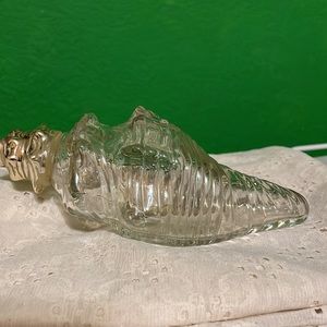 Glass Shell Avon Bottle